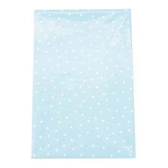 Obrus Niebieski w Białe Kropki Jabadabado 140x240 cm