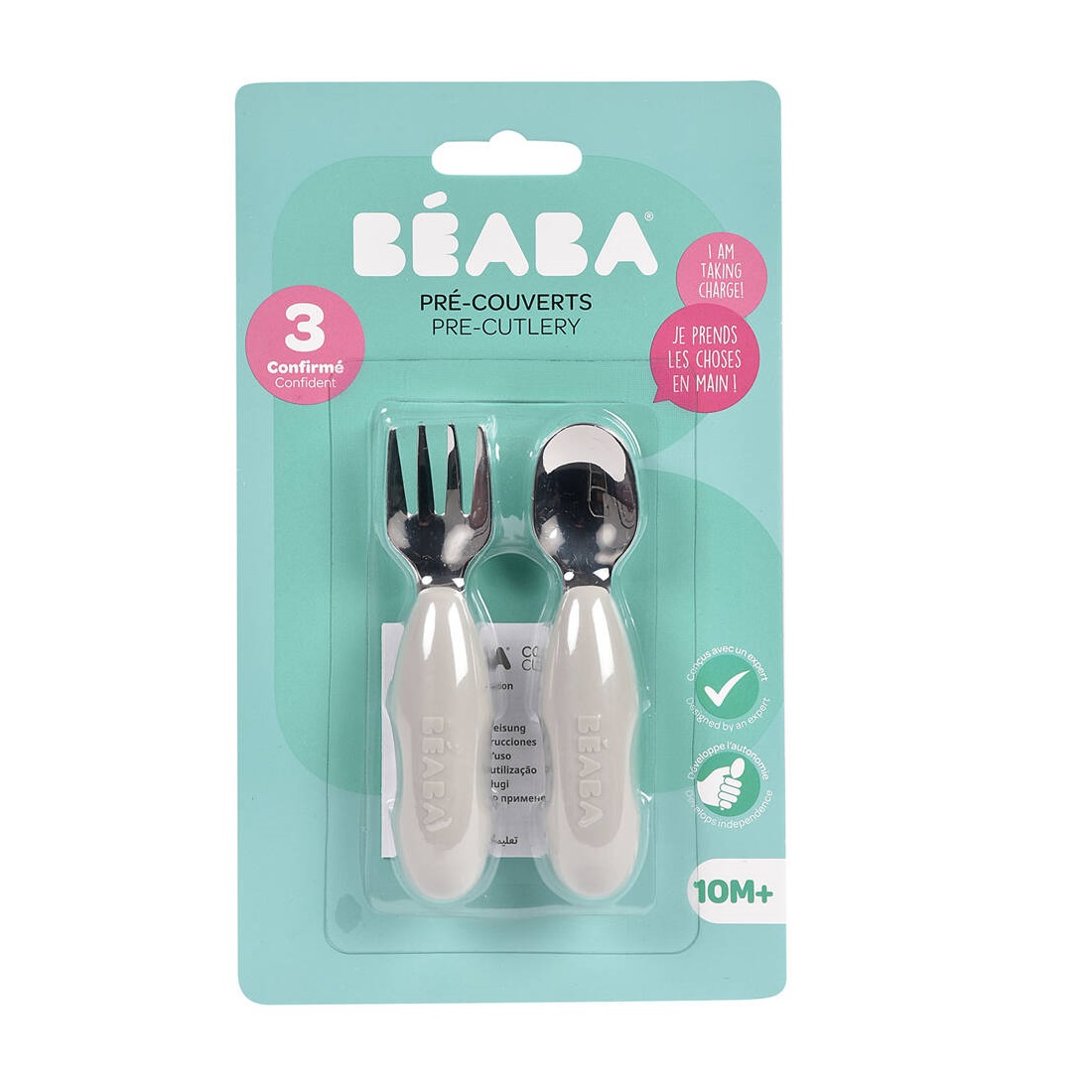 Beaba Zestaw Sztućców Stal Nierdzewna Od 6 Miesięcy