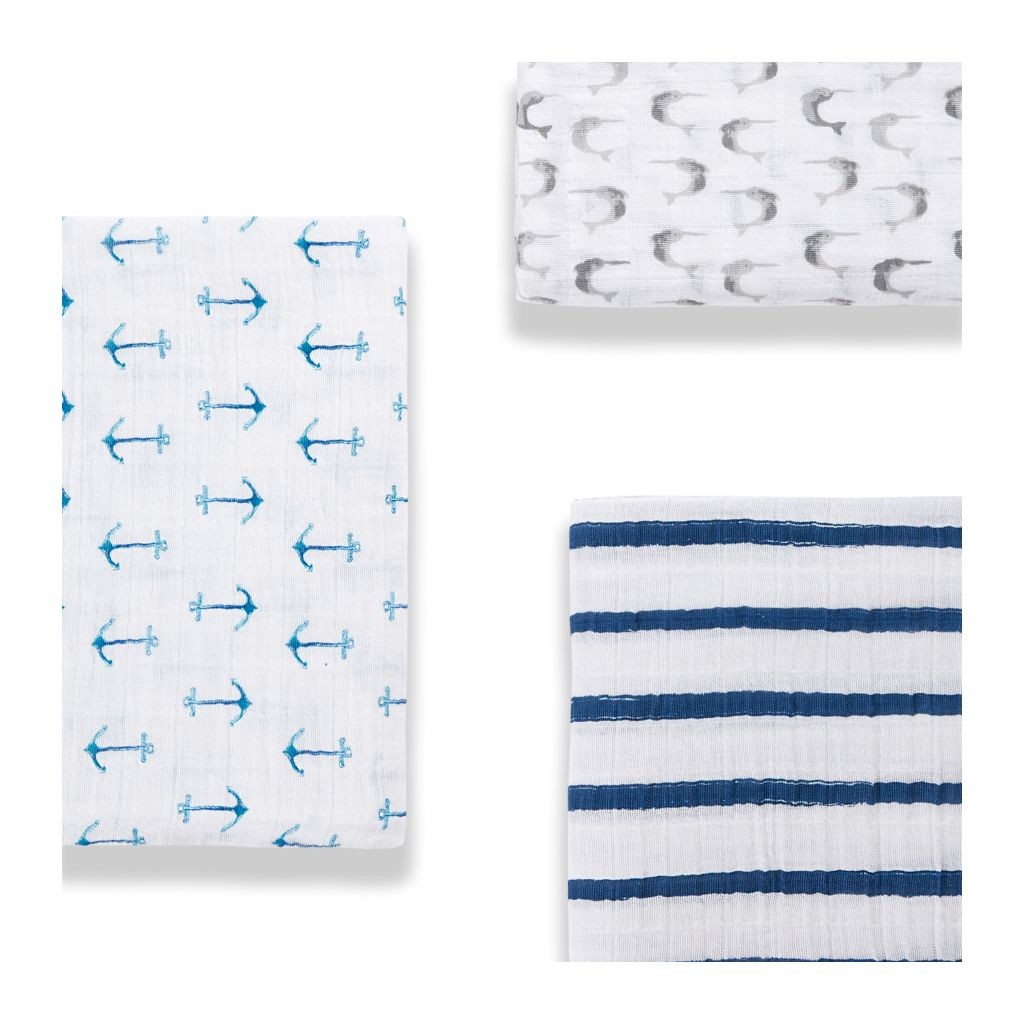 Aden & Anais Otulacz Muślinowy Marina 120x120cm