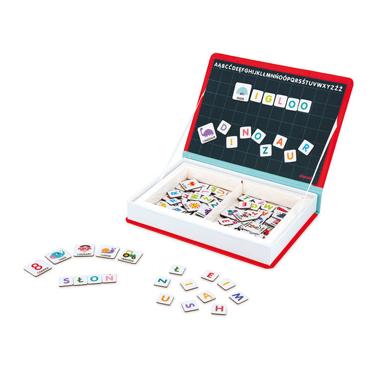 Janod, Magnetyczna układanka Polski Alfabet Magnetibook