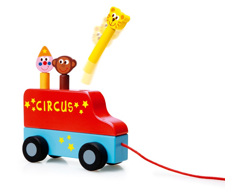 Scratch Europe Pop-Up Cyrk Wóz Drewniany +18m