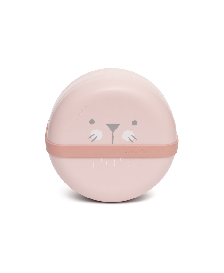 Suavinex Miski do karmienia HYGGE Różowe 6m+