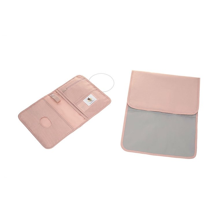 Lassig Organizer na akcesoria do przewijania Dots rose