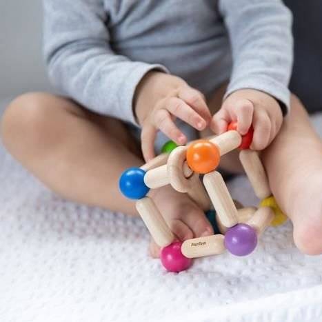 Plan Toys Grzechotka Kwadratowa 6m+