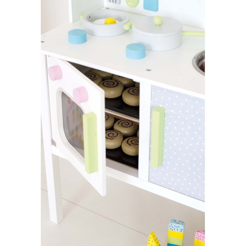 JaBaDaBaDo Drewniana Kuchnia dla Dzieci 3+