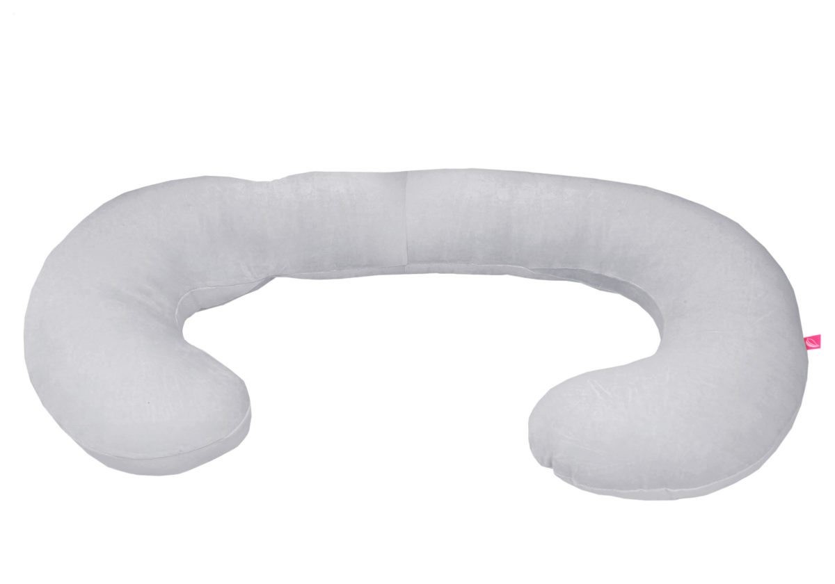 Motherhood Poduszka ciążowa Premium C-Shape Szara