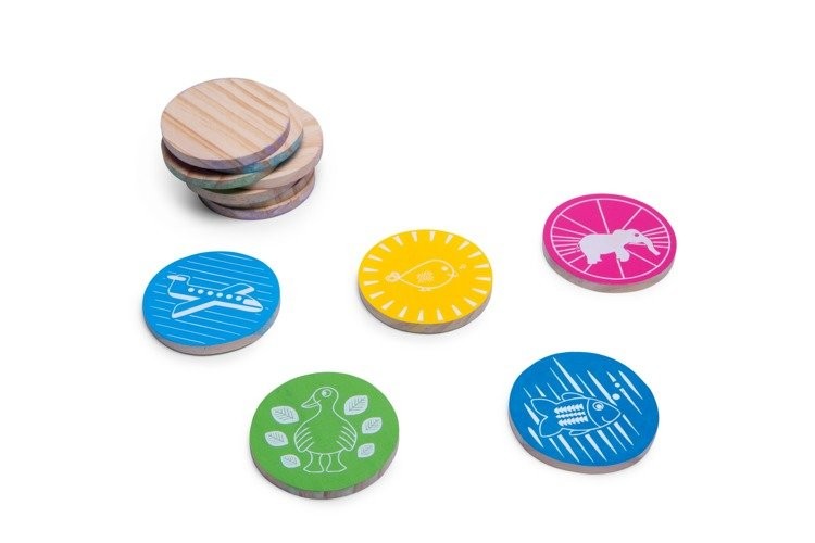 BS Toys Gra Pamięciowa Zgadnij i Zapamiętaj 3+