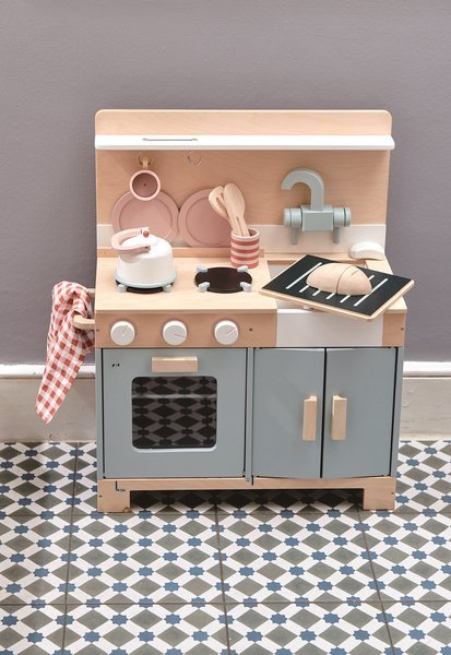 Tender Leaf Toys Drewniana Kuchnia Mini Chef 3+ | Akcesoria Kuchenne