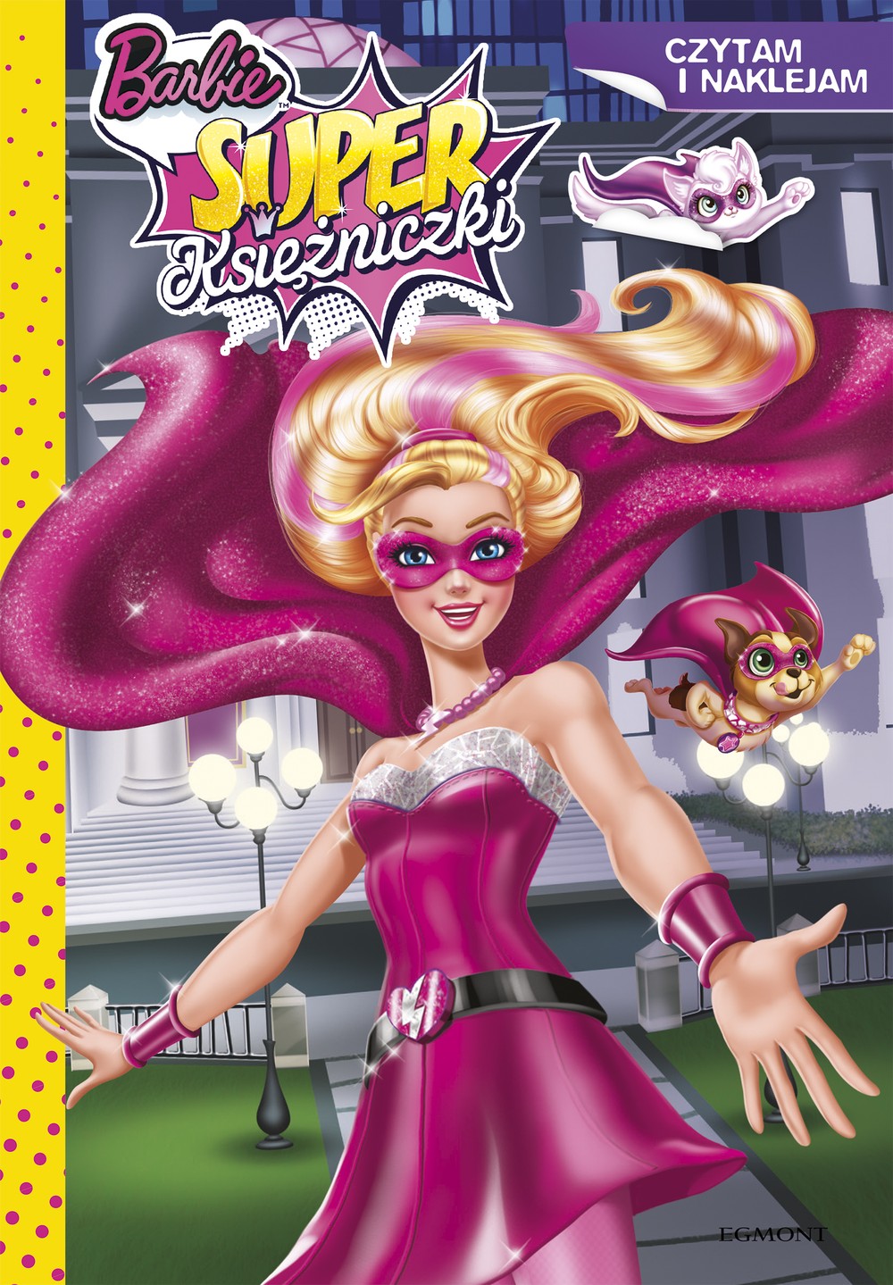 Barbie Super Księżniczki Książka z Naklejkami 24str 4+