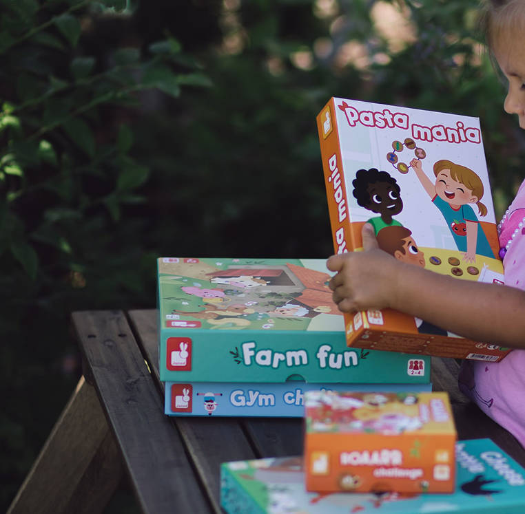 Janod Gra Pamięciowa Pasta Mania 4+