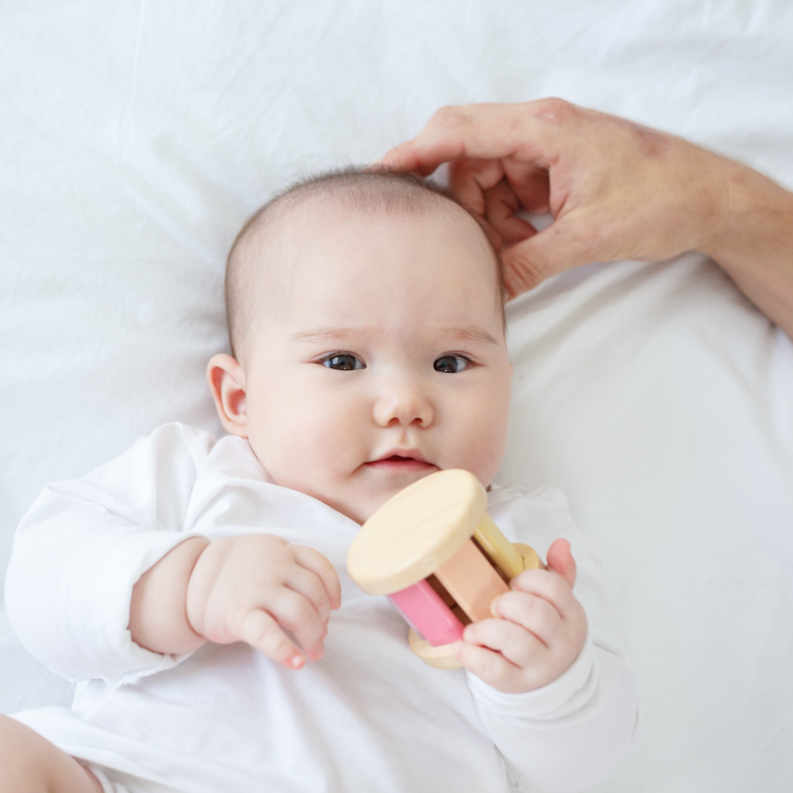 Plan Toys Pastelowa Grzechotka Roller 0+