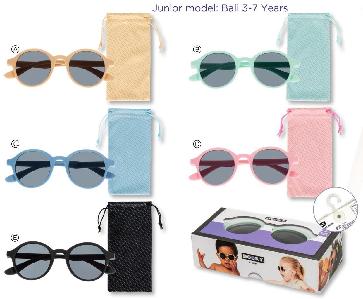 Dooky Okulary Przeciwsłoneczne Bali Junior Mint 3–7 lat