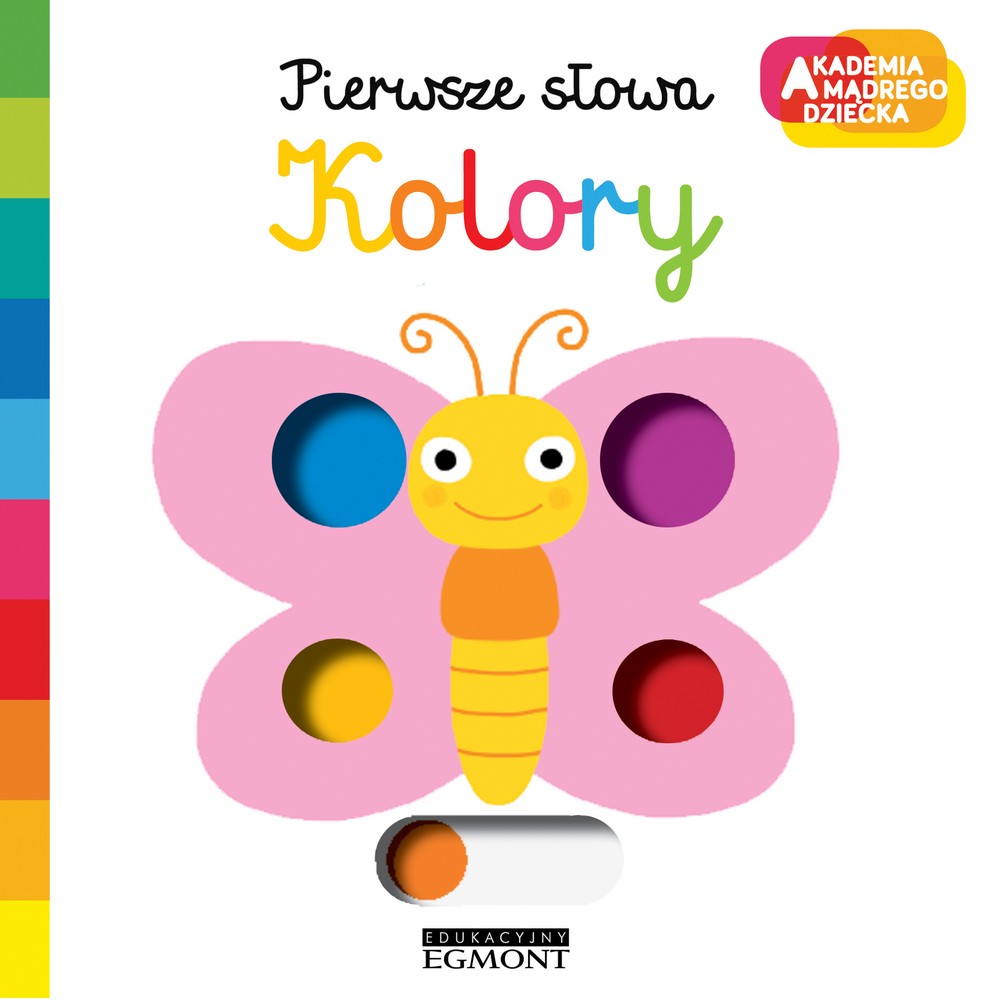 Pierwsze słowa - Kolory | Książeczka Edukacyjna 0+