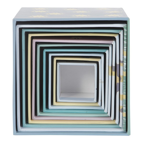 Little Dutch Wieża kartonowa Zoo 10el. 18m+