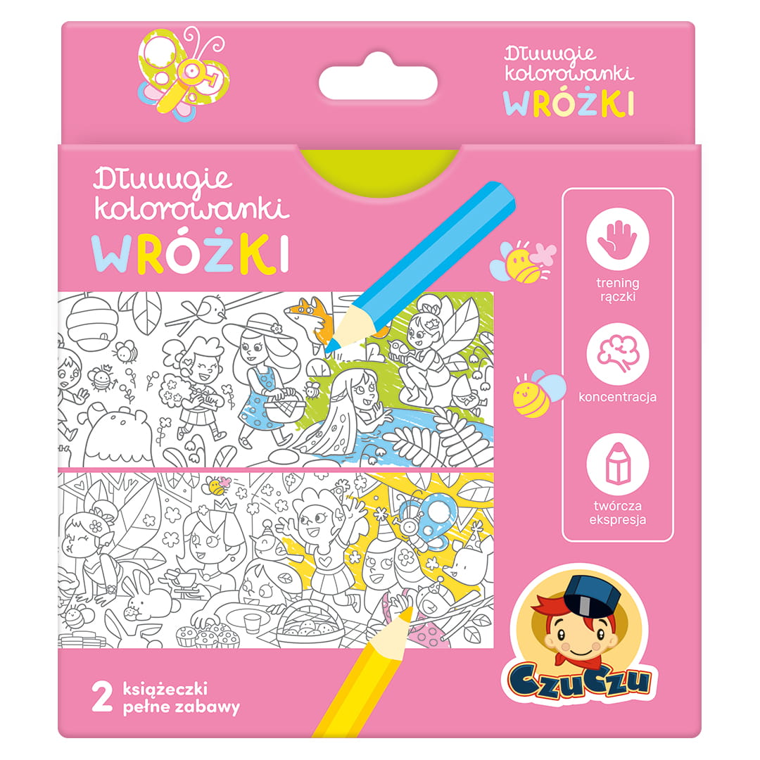 Czuczu, Zestaw rysowanek Wróżki 4+