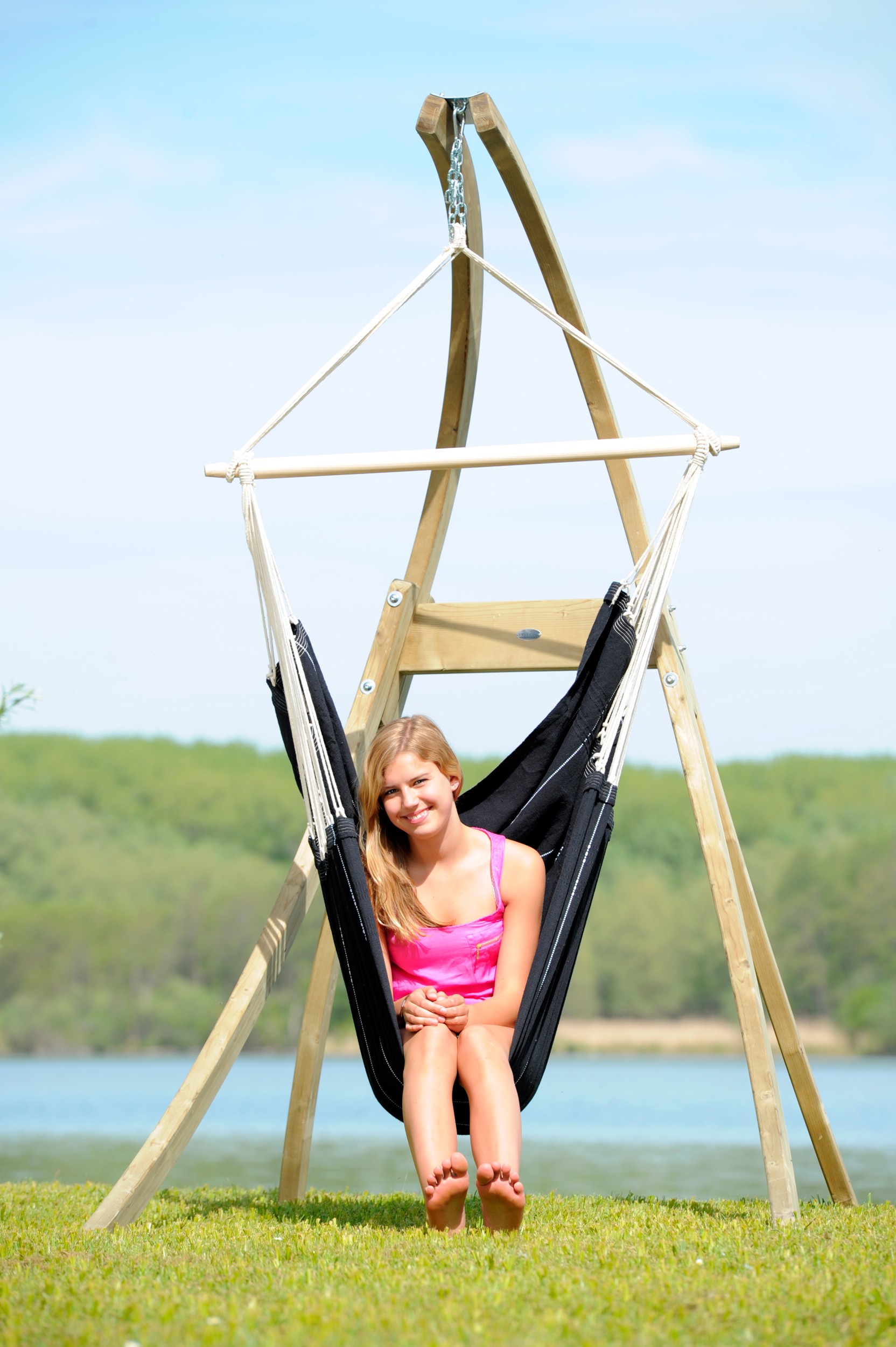 Amazonas Huśtawka hamakowa Brasil Black 150kg