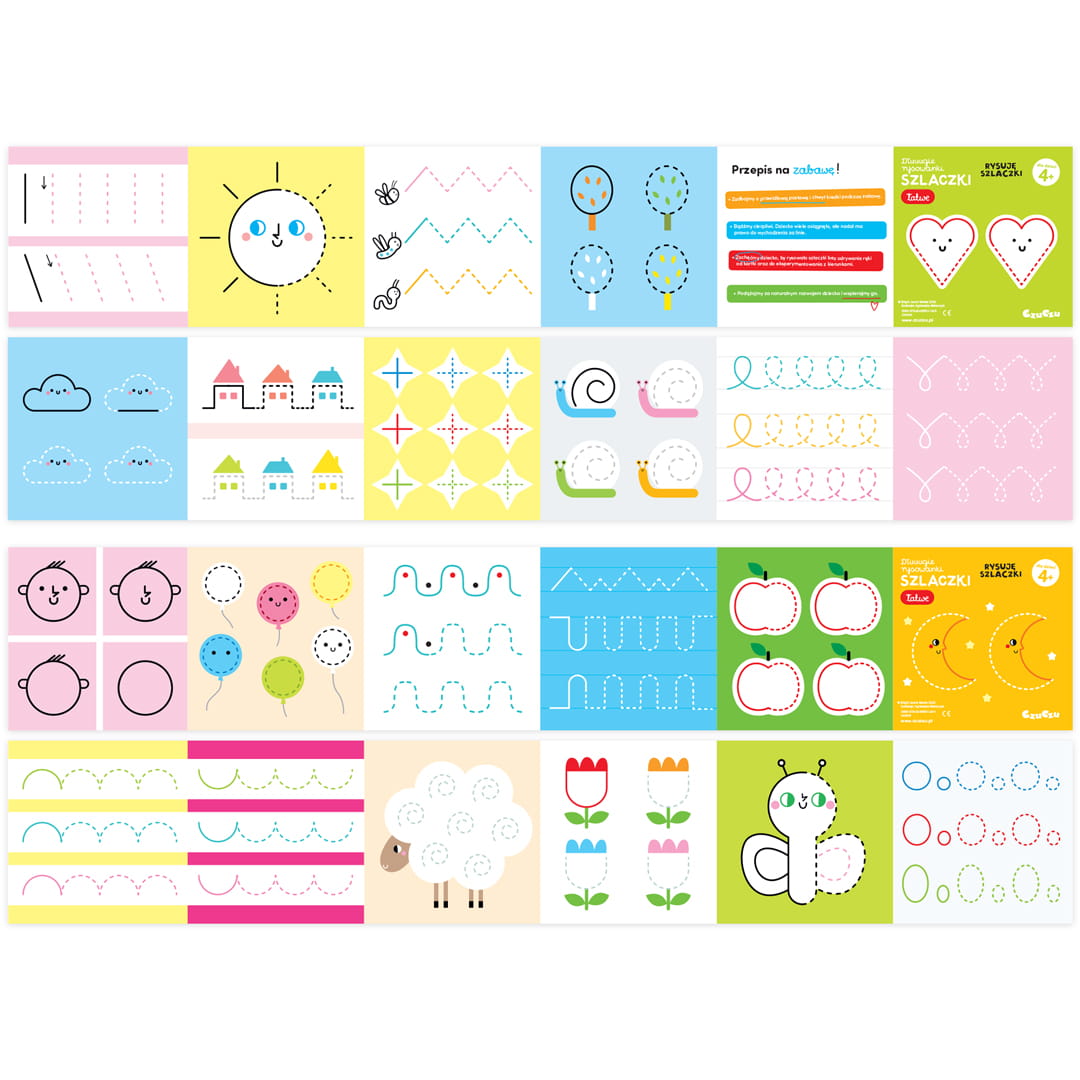 Czuczu, Zestaw rysowanek Wróżki 4+