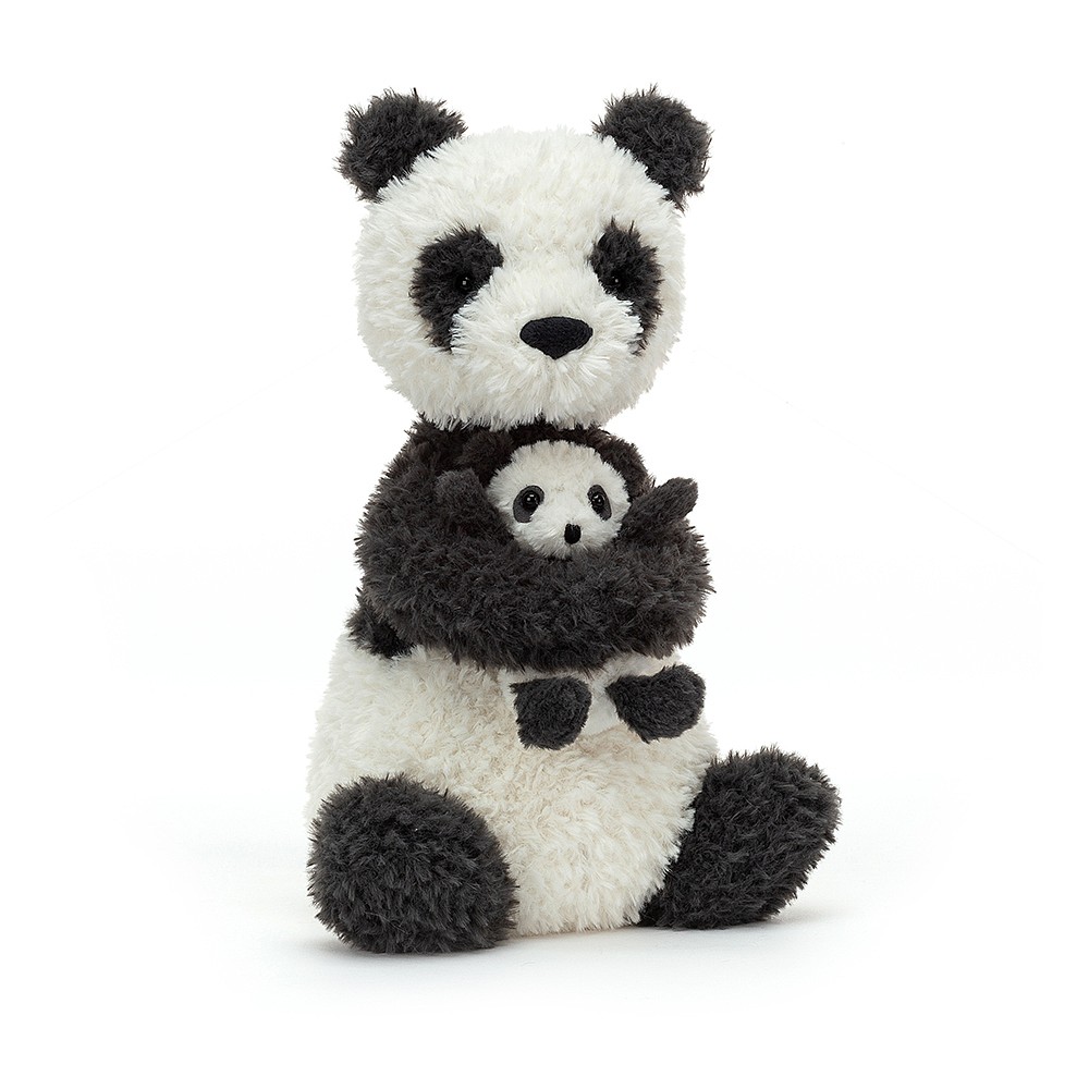 Jellycat Huddles Panda z dzieckiem 24x10cm