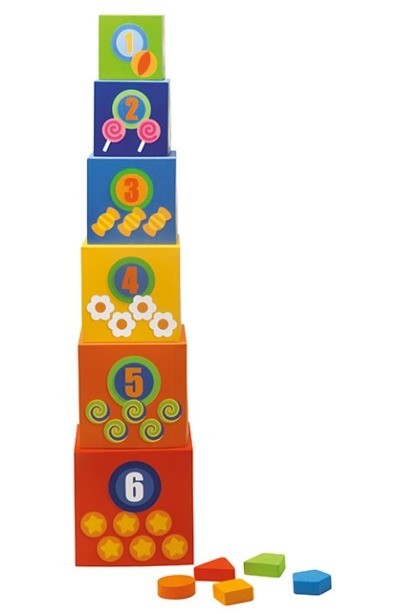 Sevi Kolorowe Pudełka Sorter Cyrk 11el 1+