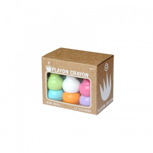 PLAYON Kredki stożkowe PASTEL 6+ | Fabryka Wafelków