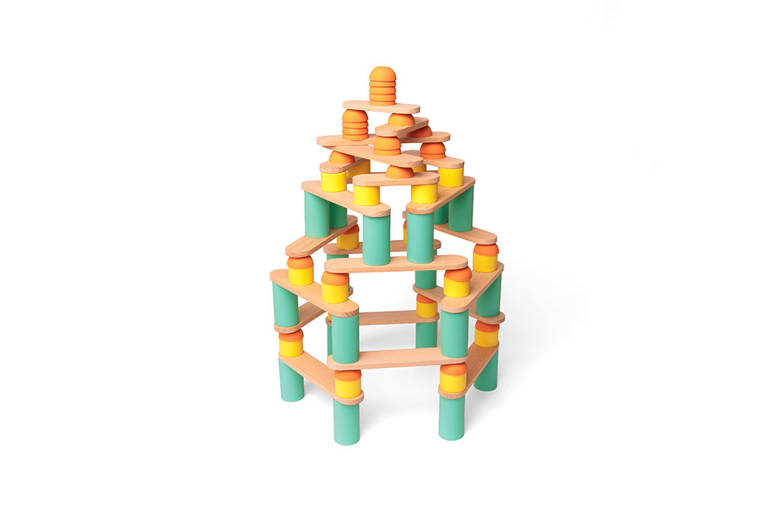 Oppi, Kreatywny Zestaw Konstrukcyjny Stix 108 el. 