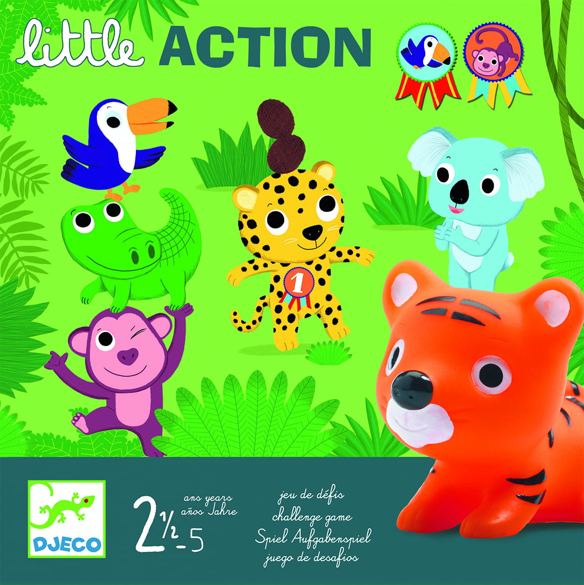Djeco Gra Wyzwanie LITLLE ACTION 4+
