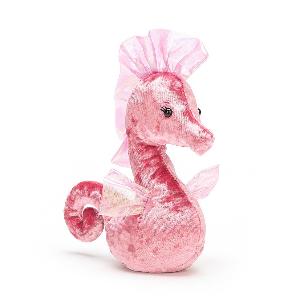 Jellycat Konik morski różowy 22cm Pluszowa Przytulanka 0+