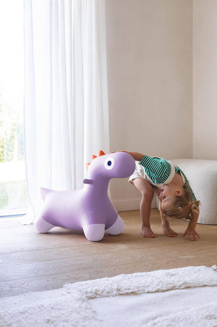 Quut Skoczek Hoppi Dino Lavender 2+