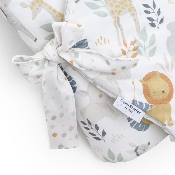 ColorStories Rożek Niemowlęcy Wild Safari 73x73cm