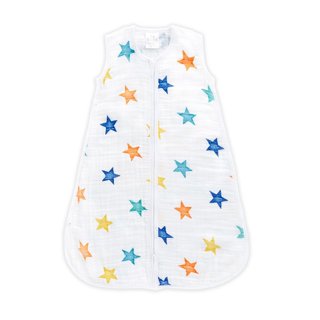 Aden & Anais Śpiworek Muślinowy Colour Pop Stars 0-6m
