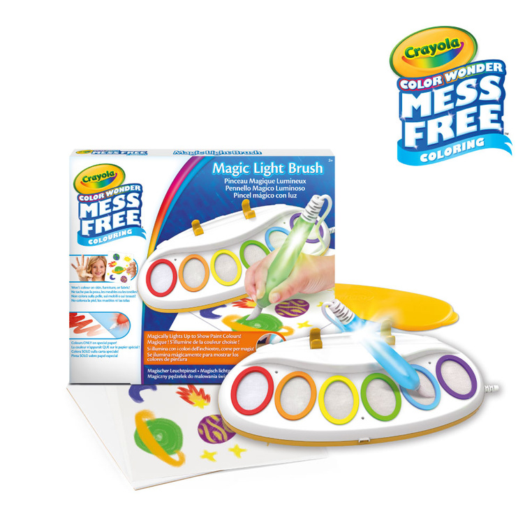 Crayola Pędzelek Magiczny Color Wonder 3+ | Bez Zabrudzeń