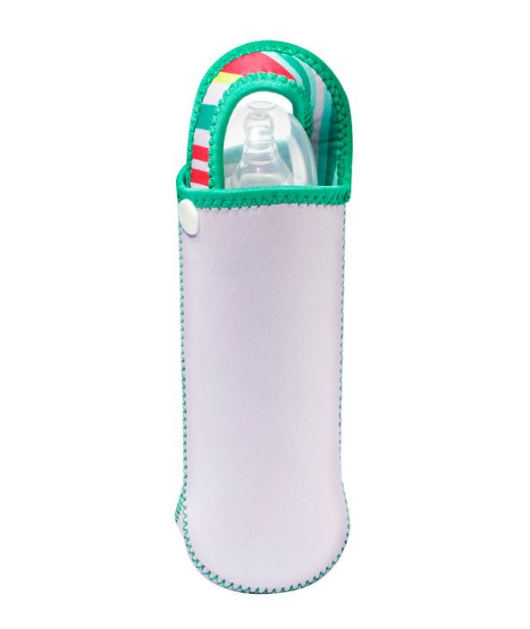 Etui na butelkę Quaranta Settimane popielate paski