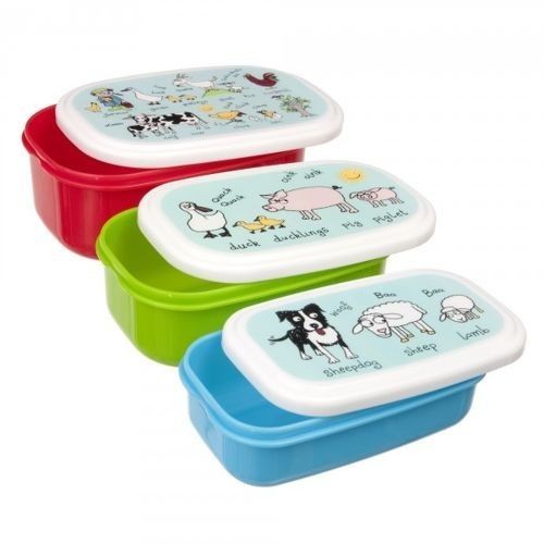 Pudełka na lunch Farma Tyrrell Katz 3 sztuki