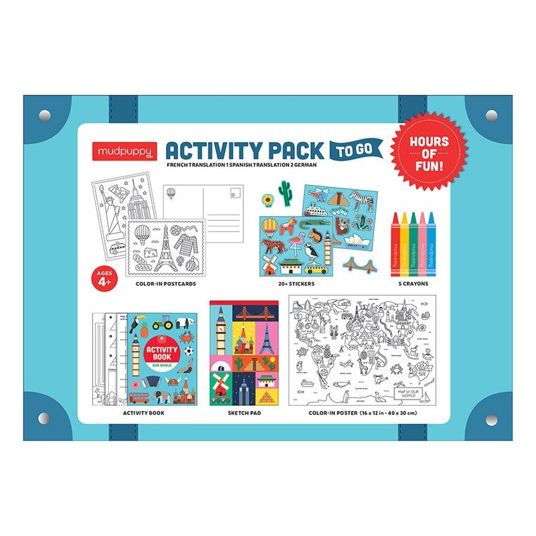 Mudpuppy Zestaw Kreatywny Nasz Świat 4+