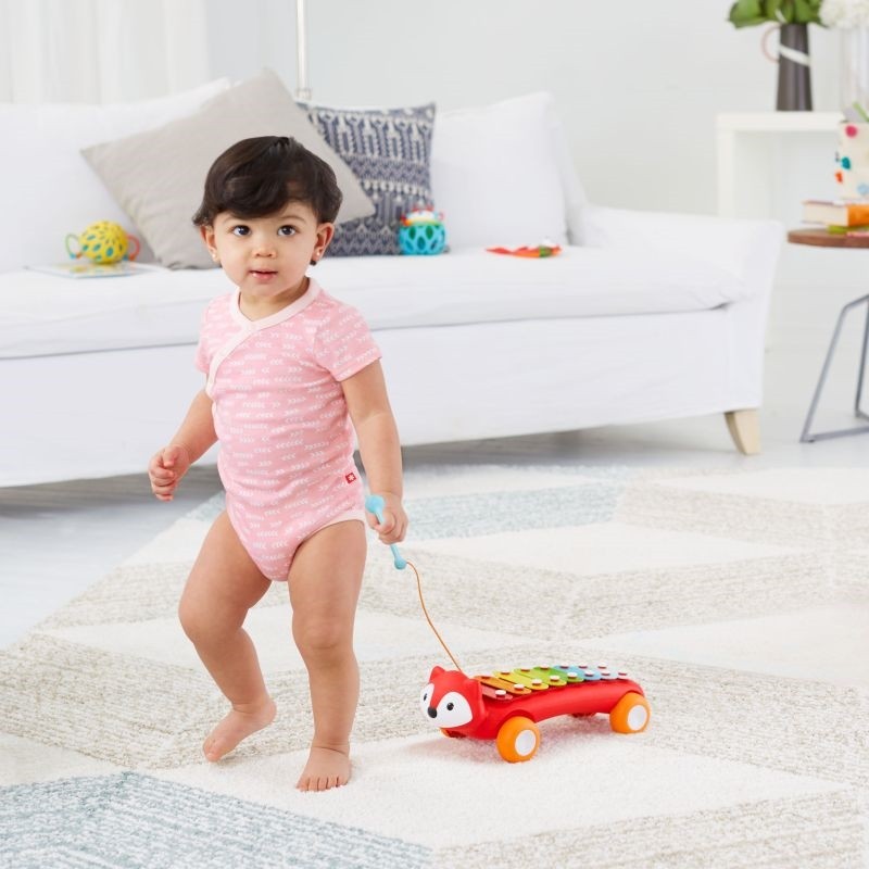 Skip Hop Cymbałki Lisek Explore & More 12m+