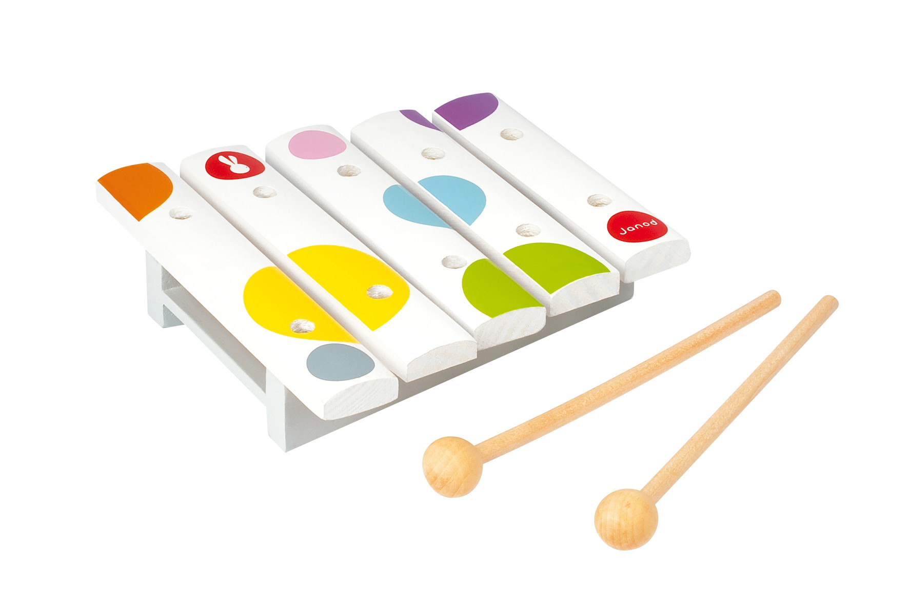 Janod, drewniany ksylofon Confetti