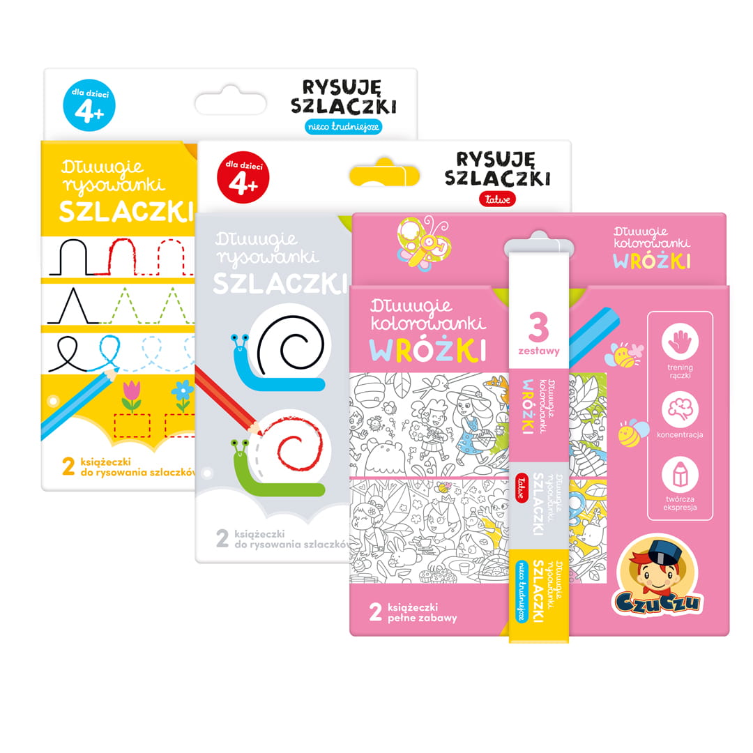 Czuczu, Zestaw rysowanek Wróżki 4+