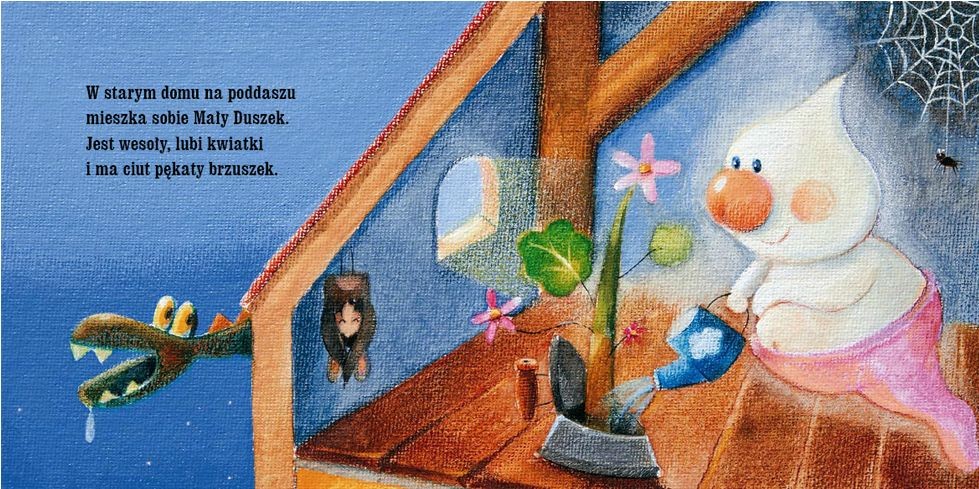 Książka "Mały duszek" Małgorzaty Strzałkowskiej 3+