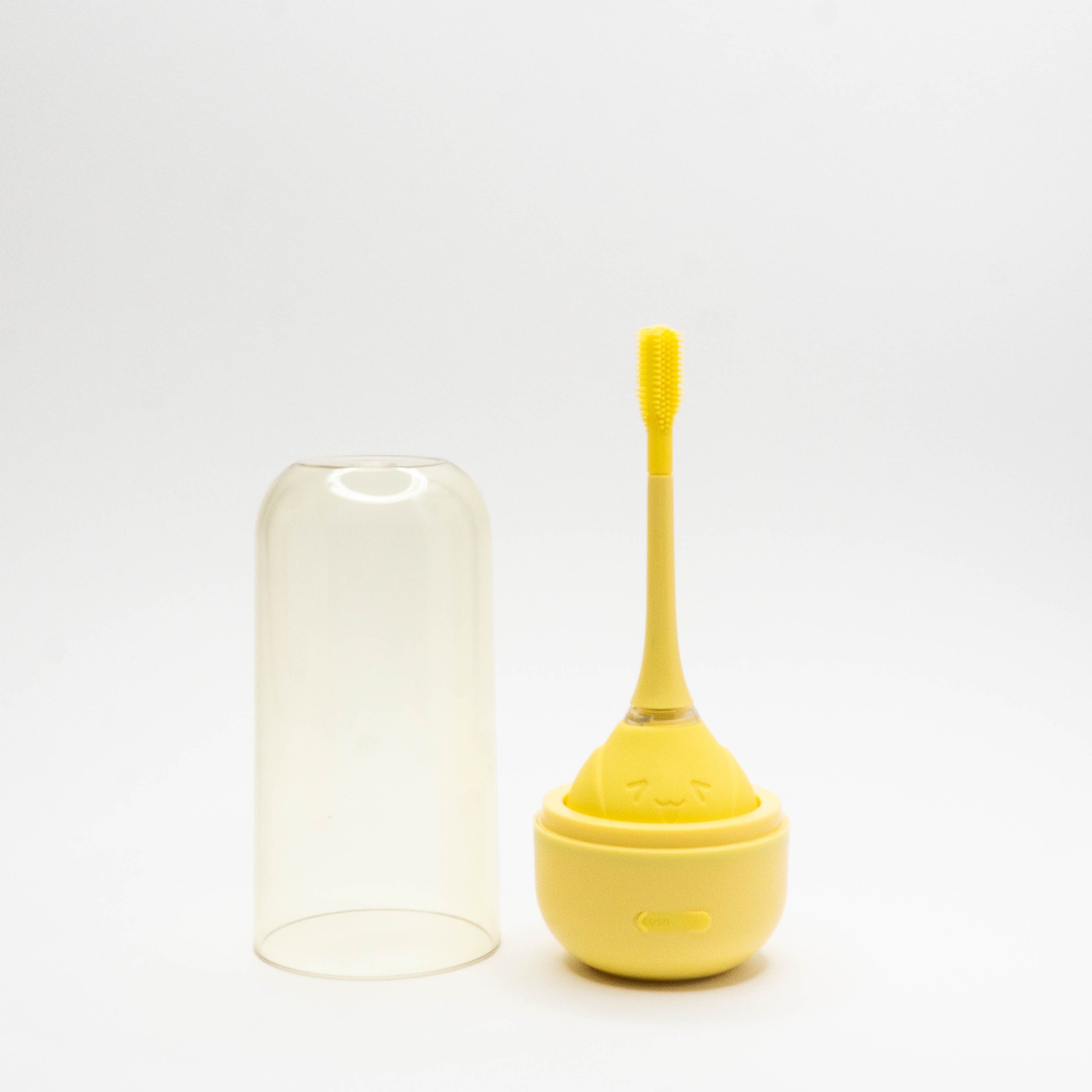 InnoGio Soniczna Szczoteczka 360° - Żółta 3+