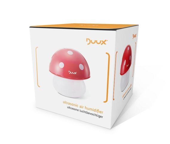 Duux Nawilżacz Powietrza Grzybek Czerwony 80W LED