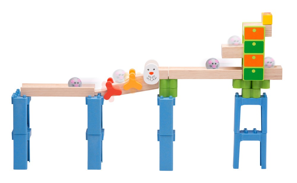 Trix Track CAT & MOUSE TRACK - Tory z Kulkami 3+