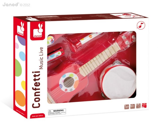 Janod Zestaw muzyczny 5 elementów 1+