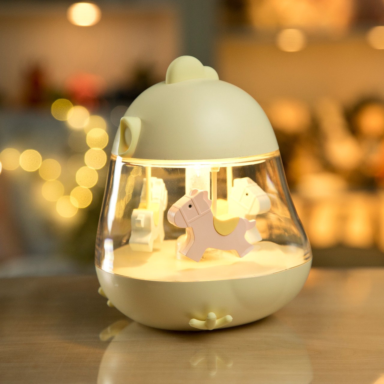 Rabbit&Friends Lampka z pozytywką kurczak żółta 0+