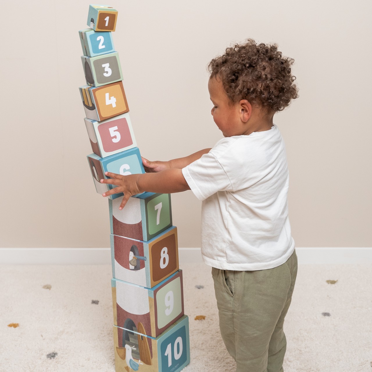 Little Dutch Kartonowa Wieża Sailors Bay 18m+