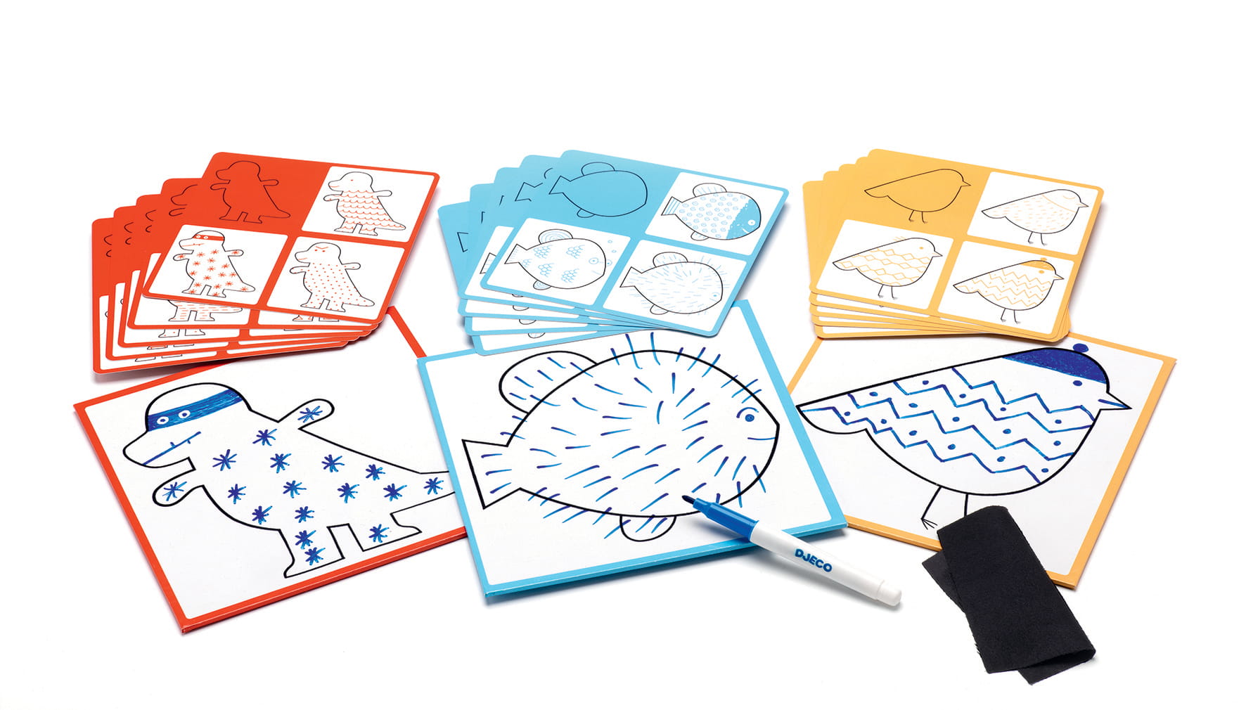 Djeco Eduludo Krok po kroku GRAFF & Co 3+