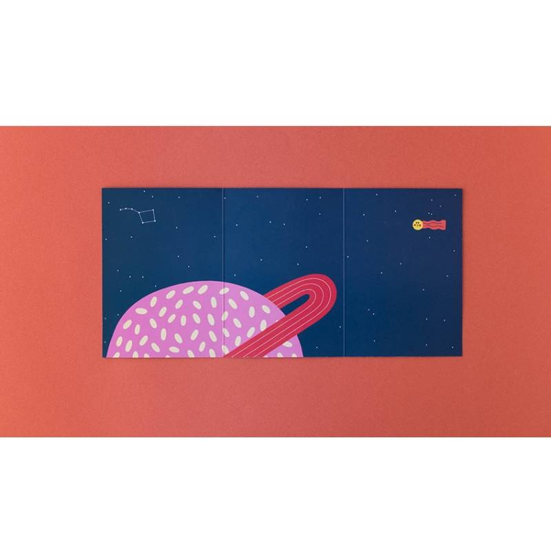 Londji Naklejki Wielorazowe Kosmos 150 el 3+