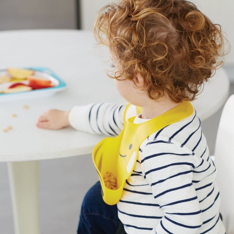 Skip Hop Śliniak silikonowy Zoo Pszczoła 6m+