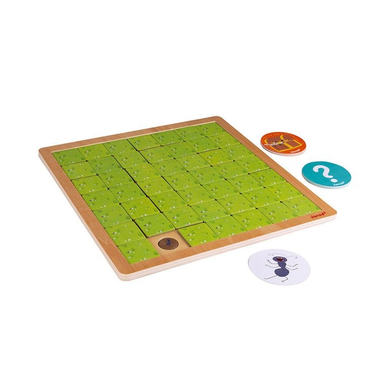 Janod Gra Memory Skarby w ogrodzie 3+