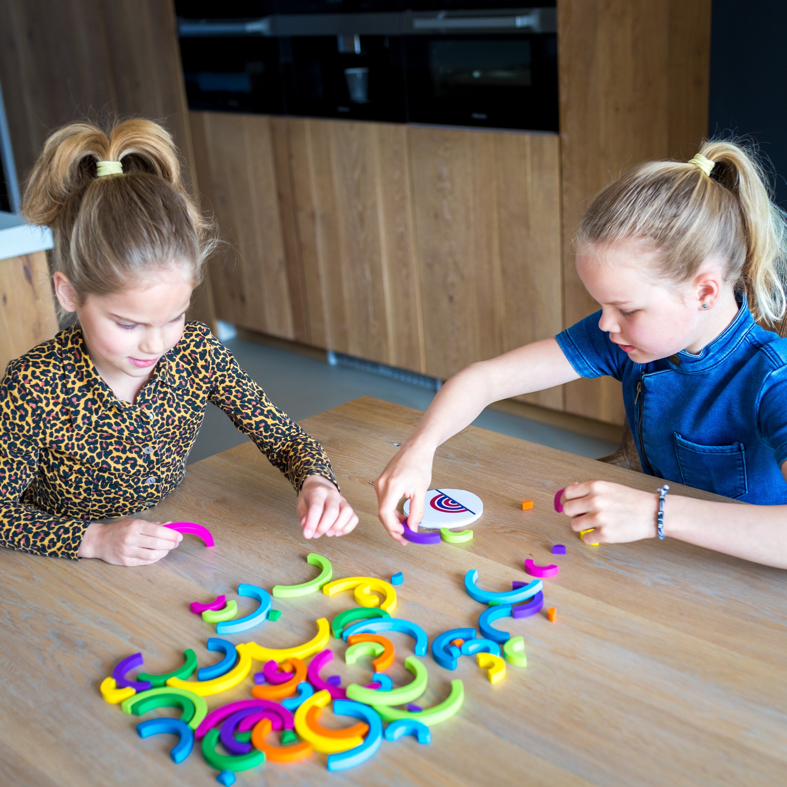 BS Toys Gra Logiczna Tęcza Klocki 6+ | Fabryka Wafelków