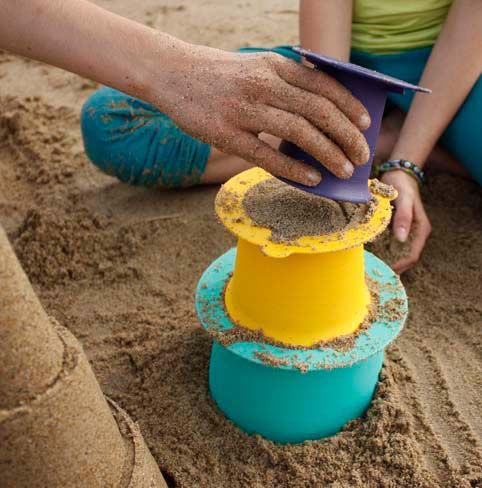 Quut Alto Kubeczki do Piasku 3 szt. 18m+